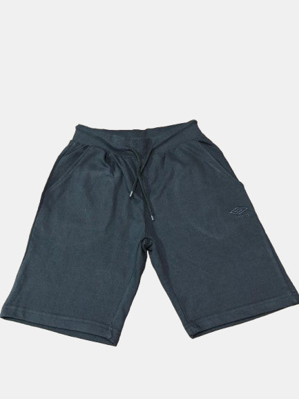 UMBRO EMBROIDERED SIGNATURE LOGO SHORTS - NAVY